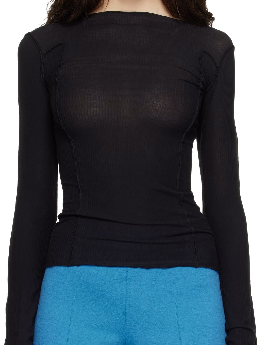 Baserange Omato Long Sleeve Tee in Black